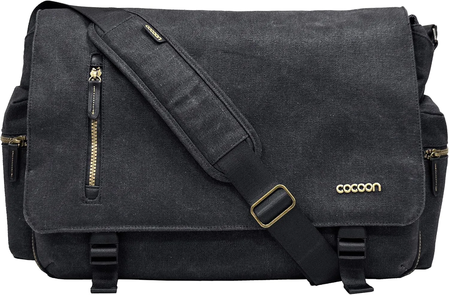 Cocoon MMB2704BK Urban Adventure 16" Messenger Bag (Black), X-Large