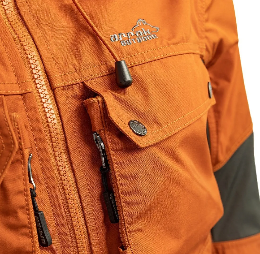 Hybrid Men's Jacket (Burnt Orange)