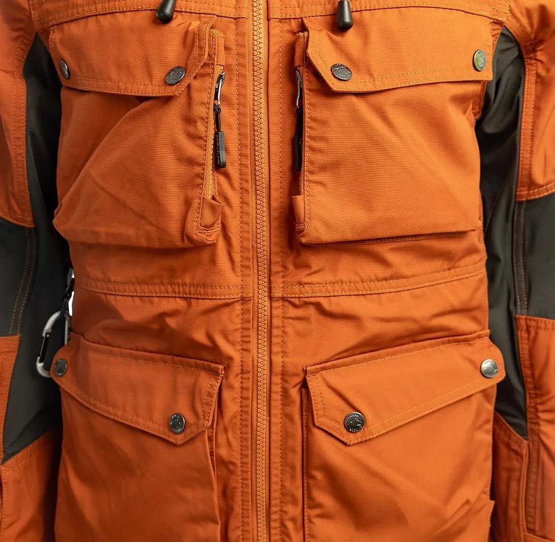 Hybrid Men's Jacket (Burnt Orange)
