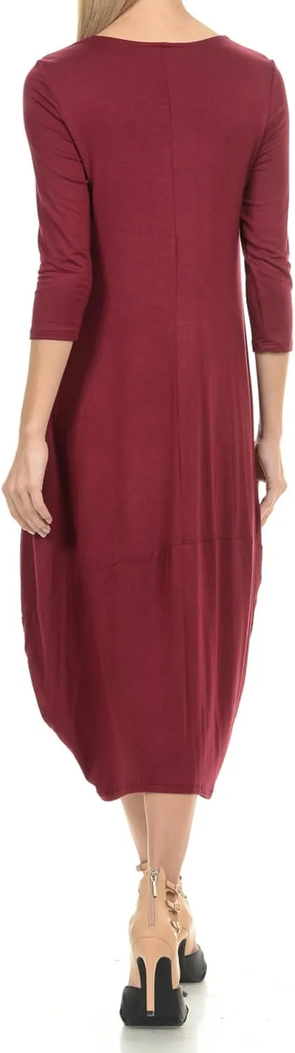Pastel by Vivienne Women's Cocoon Midi Dress