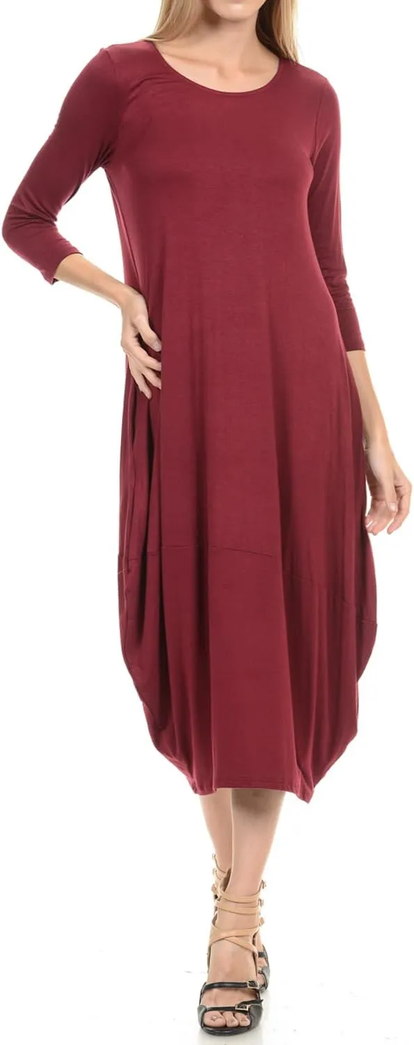 Pastel by Vivienne Women's Cocoon Midi Dress