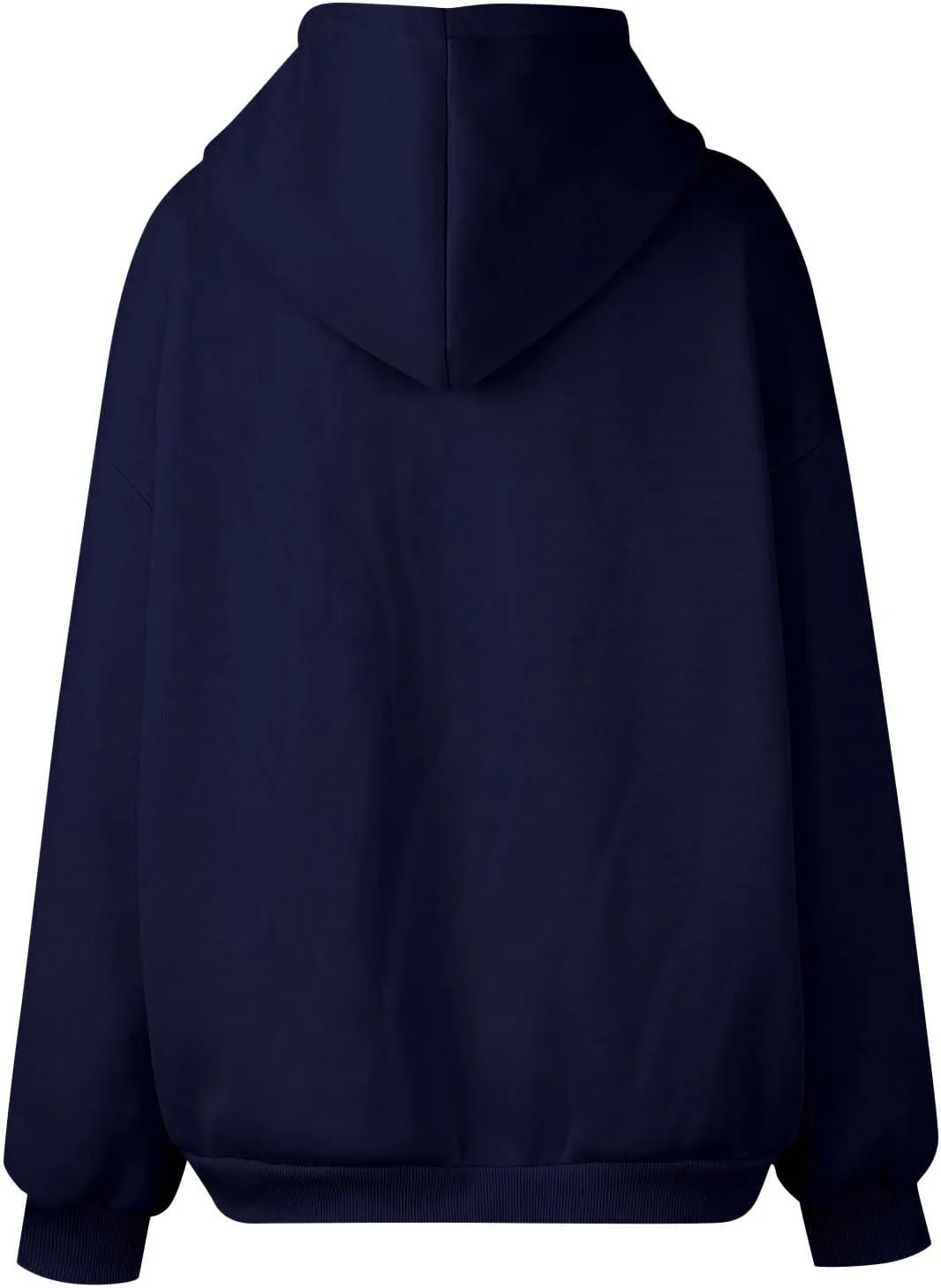 Womens Zip Up Hoodies Oversized Long Sleeve Sweatshirts Casual Y2K Hoodie 2024 Fall Jacket with Pockets